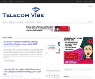 Telecomvibe.com(Telecom Vibe) Screenshot