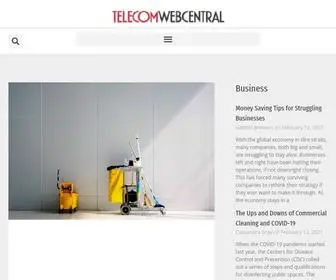 Telecomwebcentral.com(Telecom Web Central) Screenshot