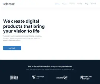 Telecorp-LLC.com(Telecorp LLC) Screenshot