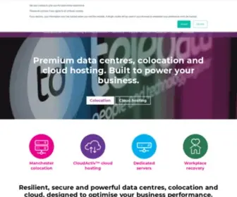 Teledata.co.uk(Whether you're looking for award winning UK Colocation Services or the very best in cloud hosting) Screenshot