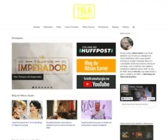 Teledramaturgia.com.br(Teledramaturgia) Screenshot