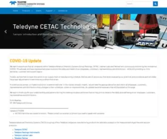 Teledyneacs.com(Teledyne ACS) Screenshot