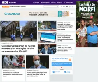 Telefenoticias.com.ar(Telefe Noticias) Screenshot