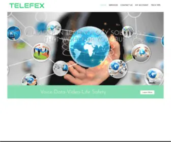 Telefex.com(Technology simplified) Screenshot