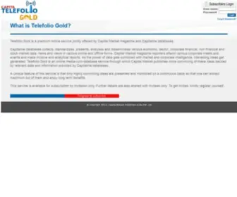 Telefoliogold.com(Telefolio Gold) Screenshot