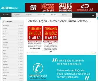 Telefonarsivi.com(Anasayfa Telefon Arşivi) Screenshot
