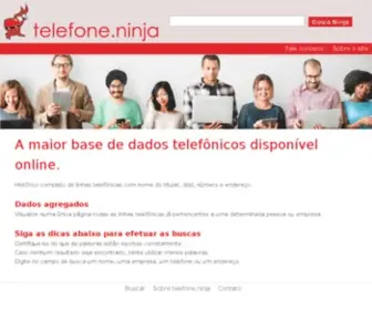 Telefone.ninja(See related links to what you are looking for) Screenshot