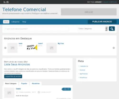 Telefonecomercial.com.br(Telefone Comercial Página 2) Screenshot