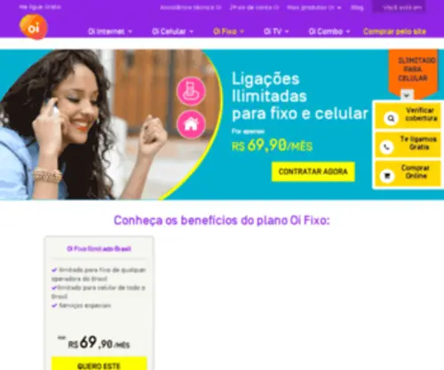 Telefoneoifixo.com.br(Oi Fixo) Screenshot