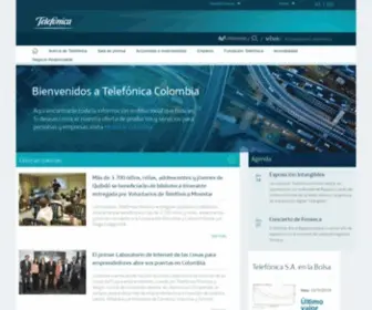 Telefonica.co(Home) Screenshot