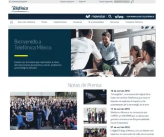Telefonica.com.mx(Telefónica) Screenshot