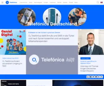 Telefonica.de(Telefónica Deutschland) Screenshot