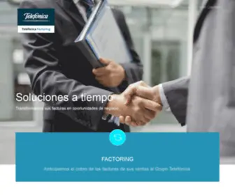 Telefonicafactoring.com(Telefonicafactoring) Screenshot