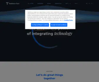 Telefonicatech.com(Telefónica Tech) Screenshot