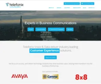 Telefonix.co.uk(Telecoms) Screenshot