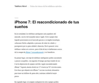 Telefono-Movil.net(TeléFono Móvil) Screenshot