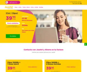 Telefonojazztel.es(Teléfono Jazztel) Screenshot
