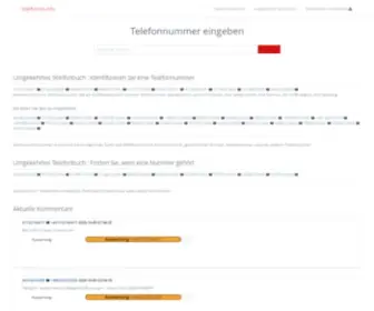 Telefonoo.info(Deren Telefonnummer ist das) Screenshot