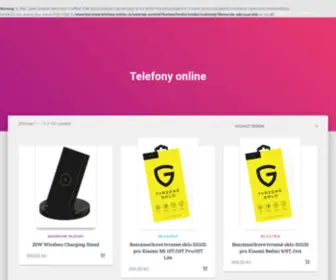 Telefony-Online.cz(Telefony online) Screenshot