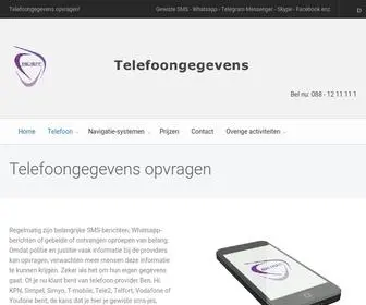 Telefoongegevens.nl(Telefoongegevens opvragen) Screenshot