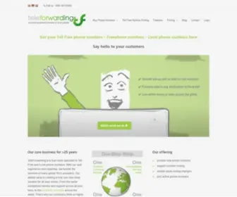 Teleforwarding.com(Business phone number and telecom services specialist worldwide) Screenshot