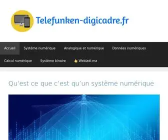 Telefunken-Digicadre.fr(Telefunken Digicadre) Screenshot