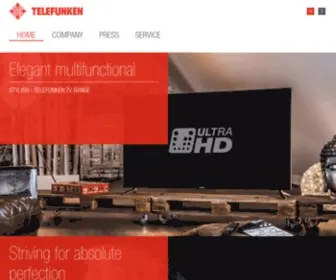 Telefunken.com( HOME) Screenshot