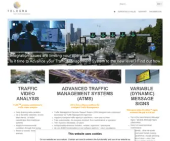 Telegra-Europe.com(One Stop Shop for Traffic Management is Telegra Europe) Screenshot