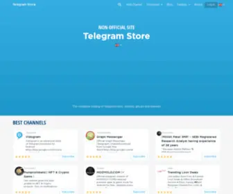 Telegram-Store.com(Non official Catalog of telegram applications) Screenshot