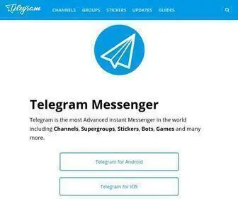 TelegramGuide.com(Telegram Guide) Screenshot