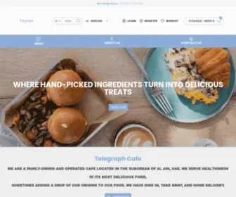 Telegraphcafe.ae(تلغراف كافيه) Screenshot
