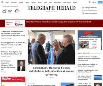 Telegraphherald.com(A product of TH Media) Screenshot