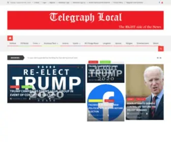 Telegraphlocal.com(The Right Side of News) Screenshot