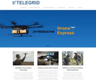 Telegrid.com(Homepage) Screenshot