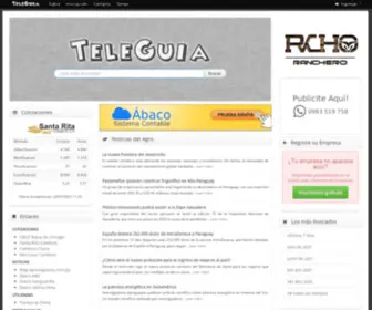 Teleguia.com.py(TeleGuía) Screenshot