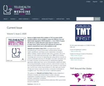 Telehealthandmedicinetoday.com(Telehealth and medicine today (tmt)) Screenshot