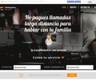 Telehispanic.com(Llamadas internacionales a costo local) Screenshot