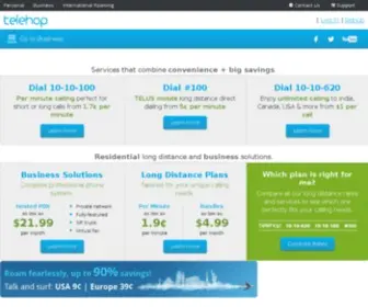 Telehop.com(Home Phone) Screenshot