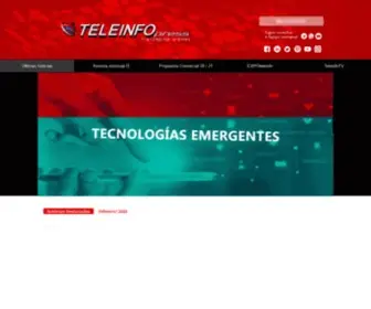 Teleinfopress.com(Referente en tecnología de Bolivia) Screenshot