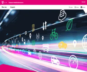 Telekom-Mobilitysolutions.de(Mobility is for sharing) Screenshot