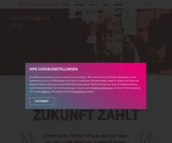 Telekom-Stiftung.de(Deutsche Telekom Stiftung) Screenshot