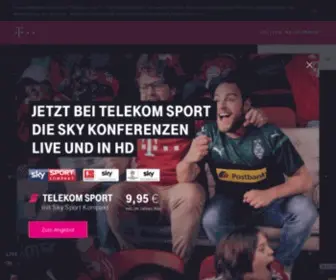 Telekombasketball.de(Telekom Basketball Startseite) Screenshot