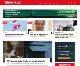 Telekomidag.se(Telekom idag) Screenshot