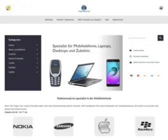Telekomweb.de(Telefons) Screenshot