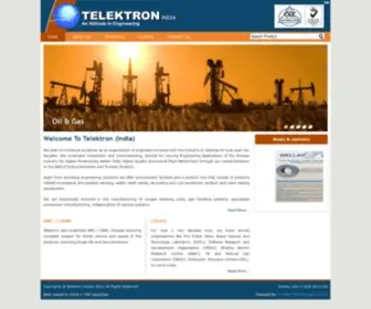 Telektron-India.com(Telektron (India)) Screenshot