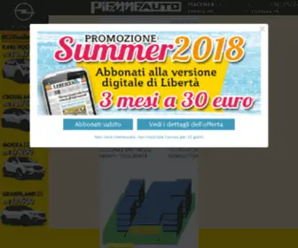 Teleliberta.tv(Il portale del quotidiano Libertà) Screenshot