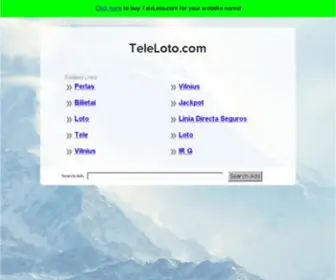 Teleloto.com(TeleLoto) Screenshot