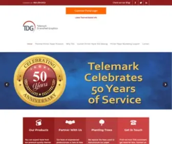 Telemarkcorp.com(TDG Telemark) Screenshot