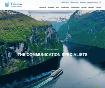 Telemarno.no(Maritime Communication And Navigation) Screenshot