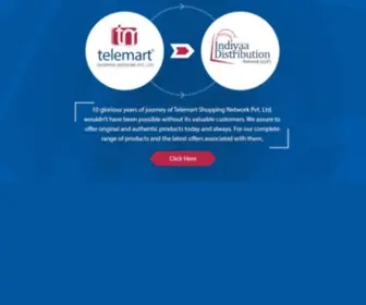 Telemartnetwork.com(Telemart Shopping Network Pvt) Screenshot